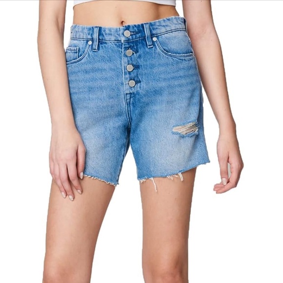 Blank NYC NWT The Warren high rise shorts size 28 - Picture 1 of 9